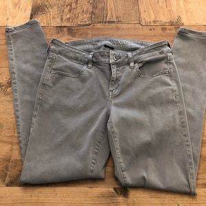 American Eagle jeans super low jegging sz10
